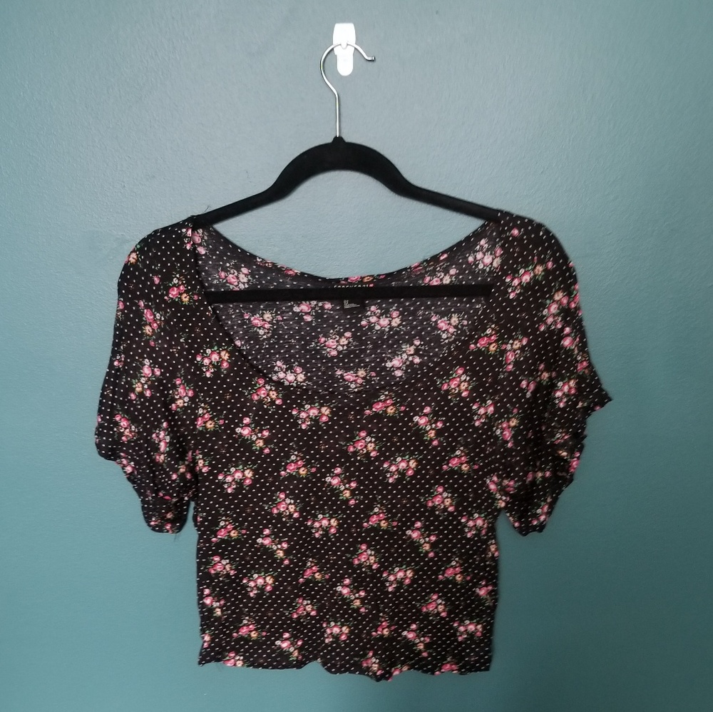 Floral Crop Top